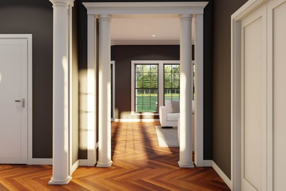 Interior - Entry for Country House Plan #17-421 - 4 bed, 3 bath