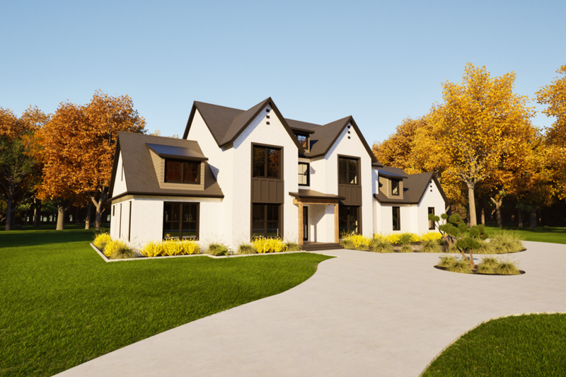 Home Plan - Exterior - Other Elevation 2 for Contemporary House Plan #1116-8 - 4 bed, 3.5 bath