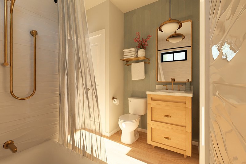 Dream House Plan - Interior - Other 6 for Barndominium House Plan #126-305 - 2 bed, 2 bath