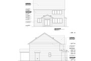 Craftsman Style House Plan - 5 Beds 2.5 Baths 2088 Sq/Ft Plan #53-707 Exterior 