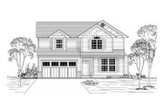 Craftsman Style House Plan - 3 Beds 2.5 Baths 1713 Sq/Ft Plan #53-509 