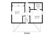Cottage Style House Plan - 2 Beds 1.5 Baths 750 Sq/Ft Plan #915-13