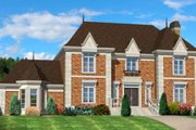 European Style House Plan - 4 Beds 2.5 Baths 3312 Sq/Ft Plan #138-241 