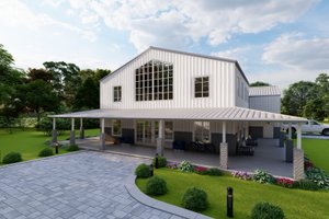 Exterior - Other Elevation for Barndominium House Plan #1107-35 - 3 bed, 3.5 bath