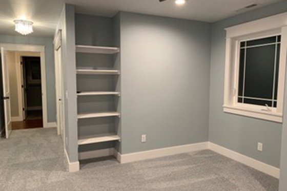 Interior - Bedroom for Craftsman House Plan #124-1201 - 3 bed, 2 bath