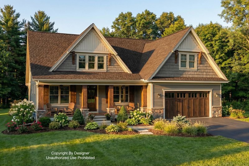 Dream House Plan - Traditional Exterior - Front Elevation Plan #51-1208