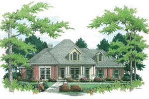 Traditional Exterior - Other Elevation Plan #45-152