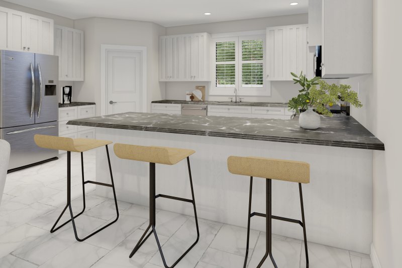 House Plan Design - Interior - Kitchen for Ranch House Plan #1060-311 - 6 bed, 4 bath
