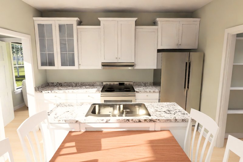 Home Plan - Interior - Kitchen 2 for Modern House Plan #513-2484 - 3 bed, 3 bath