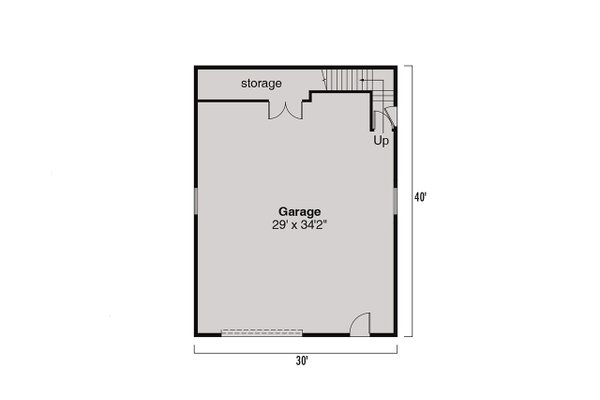 Home Plan - Traditional Floor Plan - Main Floor Plan #124-661