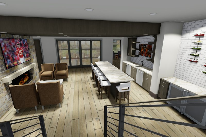 Home Plan - Interior - Other 10 for Contemporary House Plan #1069-31 - 5 bed, 5.5 bath