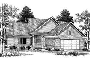 Traditional Exterior - Front Elevation Plan #70-776