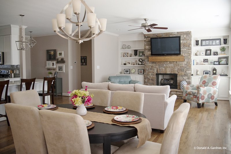 Architectural House Design - Interior - Dining Room for Country House Plan #929-46 - 4 bed, 3 bath