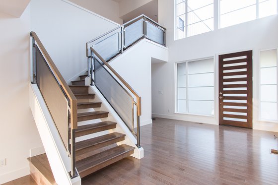 Interior - Entry 2 for Contemporary House Plan #132-228 - 5 bed, 3 bath