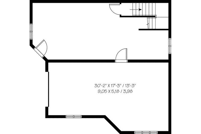 Home Plan - Floor Plan - Other Floor for Modern House Plan #23-607 - 3 bed, 2 bath