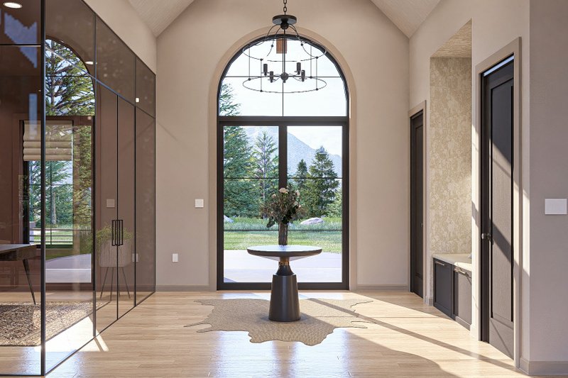House Design - Interior - Entry for Country House Plan #455-344 - 2 bed, 2 bath