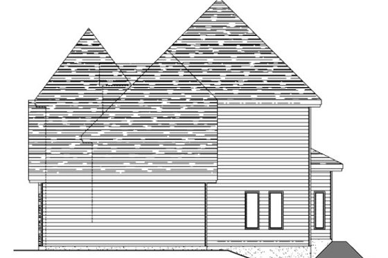 Exterior - Other Elevation for European House Plan #138-336 - 3 bed, 2.5 bath