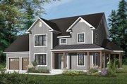 Country Style House Plan - 3 Beds 2 Baths 1740 Sq/Ft Plan #23-622 