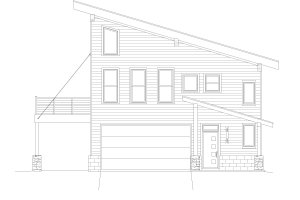 Exterior - Other Elevation 1 for Modern House Plan #932-422 - 3 bed, 2 bath