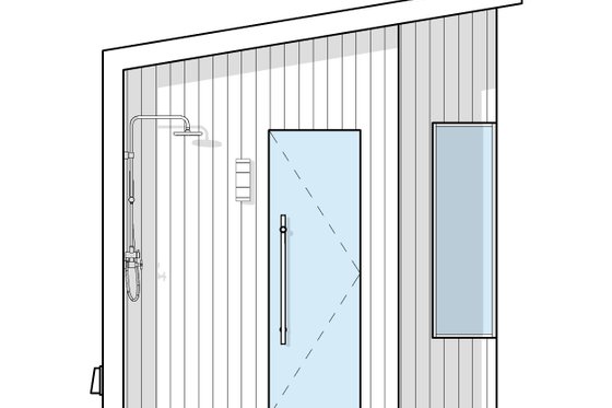 Exterior - Other Elevation for Contemporary House Plan #1114-120, 0 bath