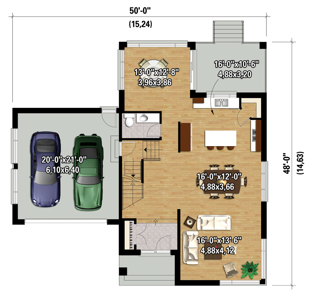 Contemporary Style House Plan 3 Beds 2 5 Baths 2453 Sq Ft Plan 25 4263 Eplans Com Contemporary Style House Plan 3 Beds 2 5 Baths 2453 Sq Ft Plan 25 4263 Eplans Com