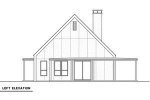 Exterior - Other Elevation 3 for Contemporary House Plan #1070-240 - 3 bed, 2.5 bath