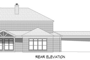 Exterior - Other Elevation for Contemporary House Plan #932-924 - 5 bed, 4.5 bath