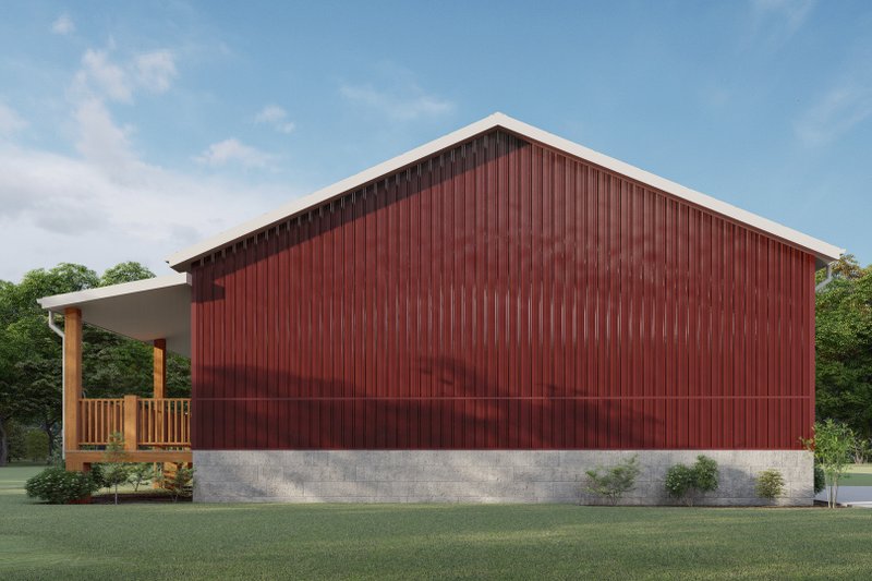 Home Plan - Exterior - Other Elevation 1 for Barndominium House Plan #1092-24 - 5 bed, 3 bath