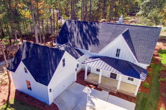 Exterior - Front Elevation 4 for Farmhouse House Plan #461-108 - 4 bed, 3.5 bath