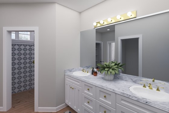 Interior - Master Bathroom for Craftsman House Plan #1060-265 - 3 bed, 2.5 bath