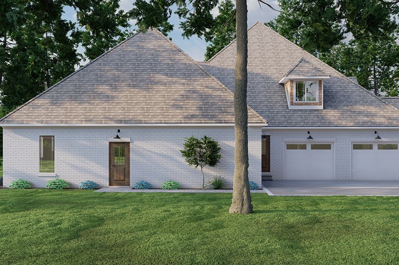 Architectural House Design - Exterior - Other Elevation for European House Plan #923-17 - 4 bed, 4.5 bath