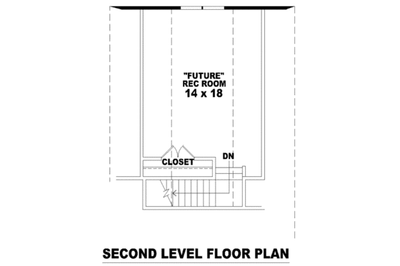Floor Plan - Other Floor for Traditional House Plan #81-919 - 3 bed, 2 bath
