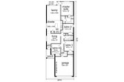 Traditional Style House Plan - 4 Beds 2 Baths 1680 Sq/Ft Plan #84-641 