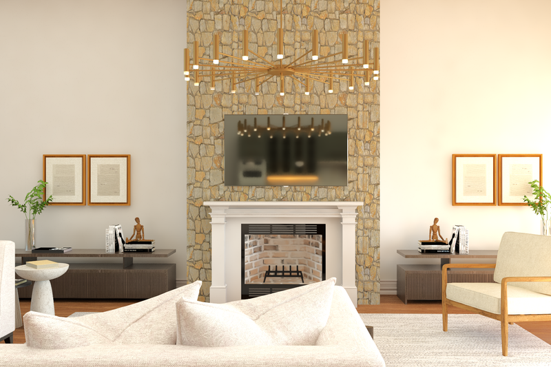 House Plan Design - Interior - Family Room 2 for Farmhouse House Plan #1064-159 - 3 bed, 2 bath