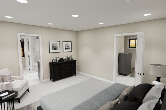 Interior - Master Bedroom 1 for Farmhouse House Plan #51-1374 - 4 bed, 3.5 bath