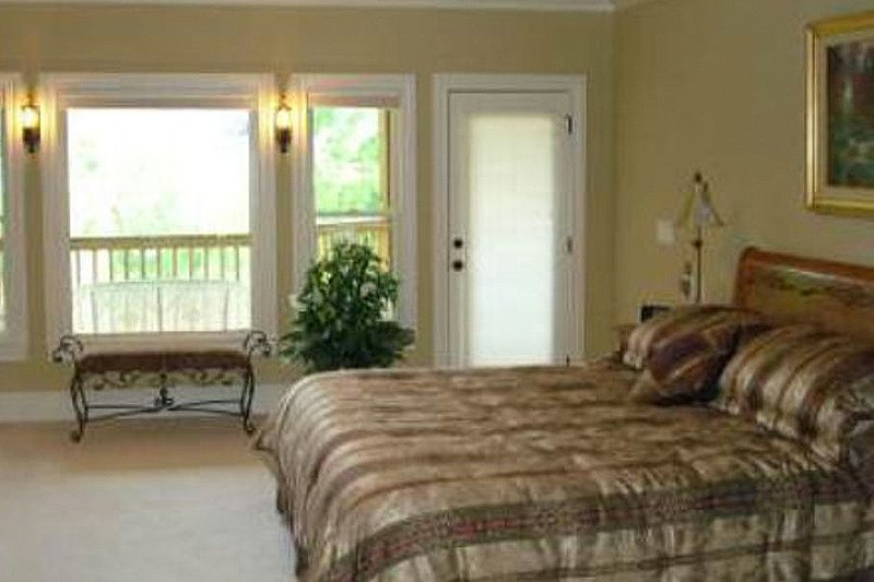 Dream House Plan - Traditional style home, Master Bedroom photo