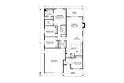 Craftsman Style House Plan - 3 Beds 2 Baths 1870 Sq/Ft Plan #53-607 