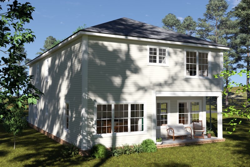 Architectural House Design - Exterior - Other Elevation 1 for Cottage House Plan #513-2406 - 4 bed, 2.5 bath