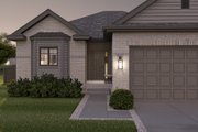 Traditional Style House Plan - 2 Beds 2 Baths 1260 Sq/Ft Plan #455-202 