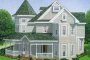Victorian Style House Plan - 4 Beds 2.5 Baths 3163 Sq/Ft Plan #410-150 