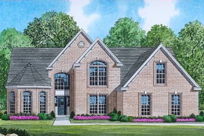Traditional Style House Plan - 4 Beds 3 Baths 2630 Sq/Ft Plan #424-18