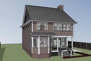 Traditional Style House Plan - 3 Beds 2.5 Baths 1879 Sq/Ft Plan #79-350 