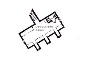 Floor Plan - Other Floor for Craftsman House Plan #921-10 - 4 bed, 4.5 bath