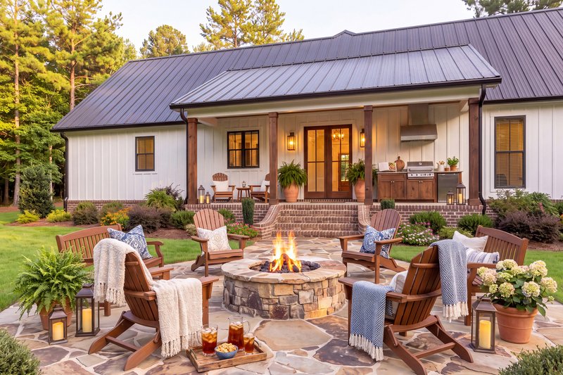 Home Plan - Exterior - Rear Elevation 1 for Barndominium House Plan #430-451 - 3 bed, 2 bath