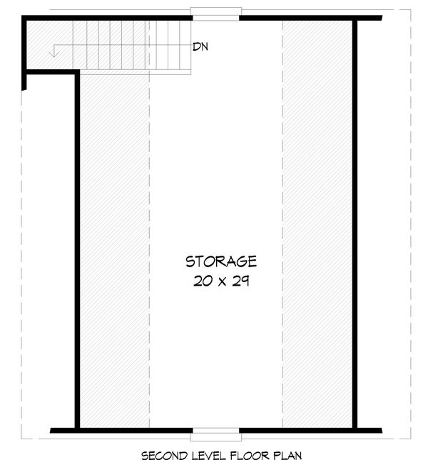 Country Floor Plan - Upper Floor Plan #932-84
