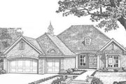 Traditional Style House Plan - 3 Beds 2.5 Baths 2198 Sq/Ft Plan #310-320 