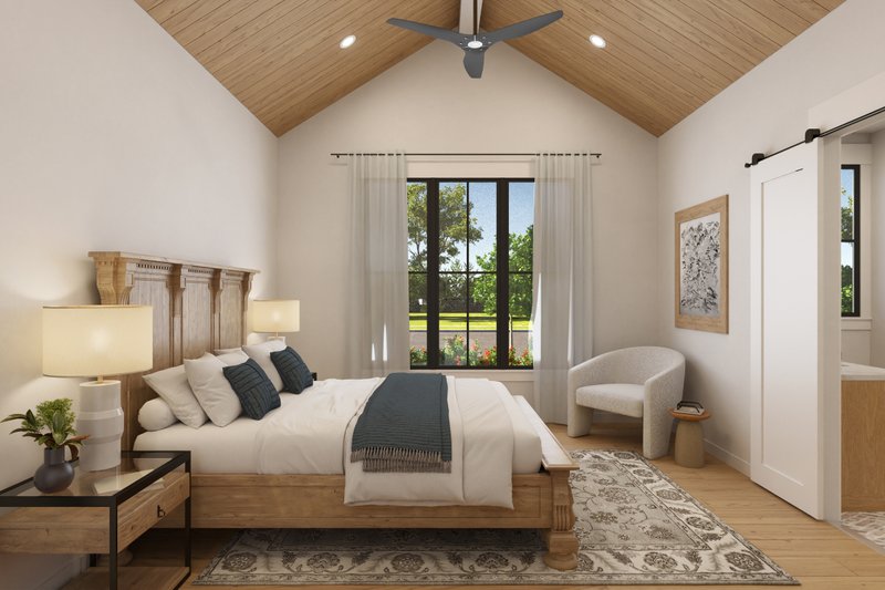 Dream House Plan - Interior - Master Bedroom for Farmhouse House Plan #430-364 - 3 bed, 2.5 bath