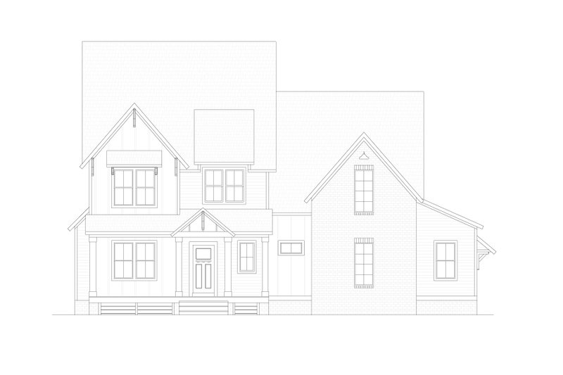 Home Plan - Exterior - Front Elevation 4 for Traditional House Plan #1080-9 - 5 bed, 4.5 bath