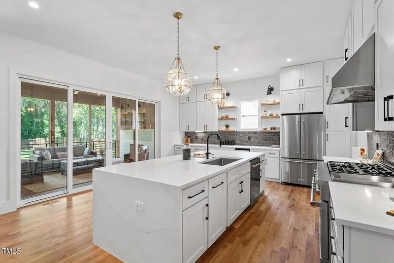Architectural House Design - Interior - Kitchen for Contemporary House Plan #1128-1 - 4 bed, 4.5 bath