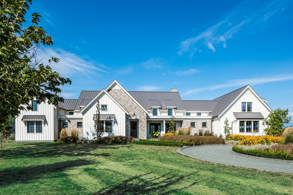 Exterior - Front Elevation 6 for Farmhouse House Plan #1114-98 - 3 bed, 3.5 bath